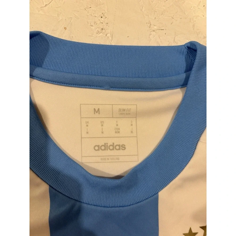 Argentina 2024 Adidas Home Football Shirt Soccer Jersey Men's Size M Slim